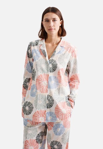 Pyjama 'Schwarze Rose' SEIDENSTICKER en orange