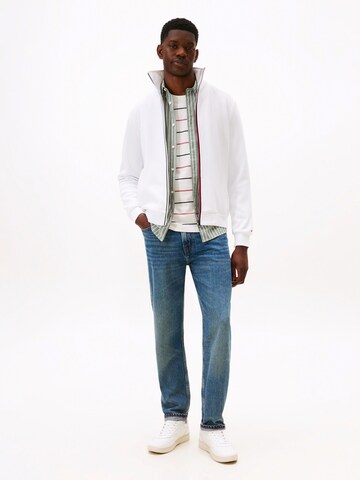 Veste de survêtement TOMMY HILFIGER en blanc