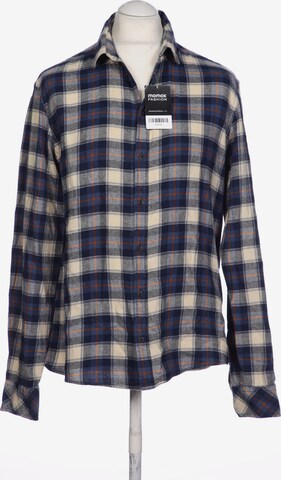 BLEND Button Up Shirt in L in Blue: front