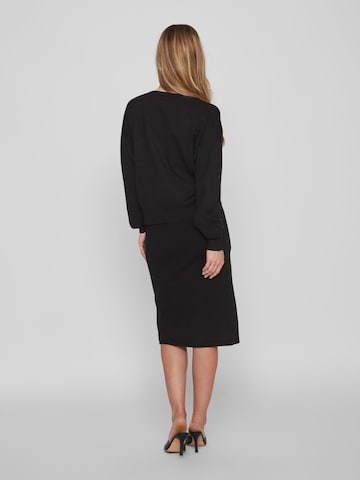 VILA Spódnica 'Comfy' w kolorze czarny