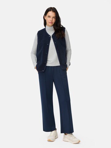 CAMEL ACTIVE Fleece-Weste mit Knopfverschluss in Blau