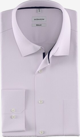 SEIDENSTICKER Regular fit Button Up Shirt in Purple