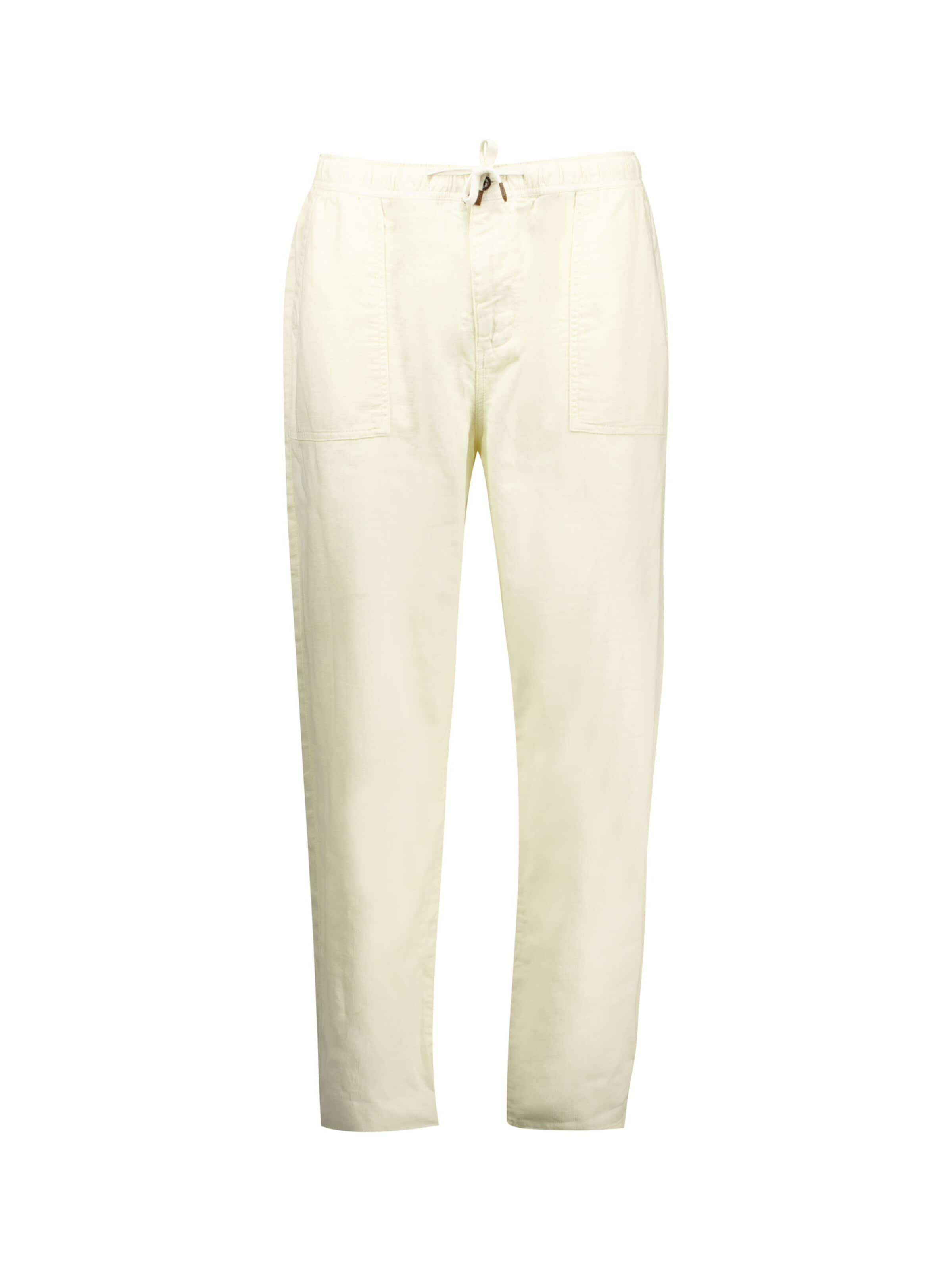 Loosefit Pantalon Deeluxe en beige : devant