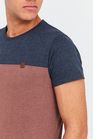 T-Shirt INDICODE JEANS en marron