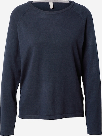 CULTURE Sweater 'Annemarie' in Blue: front