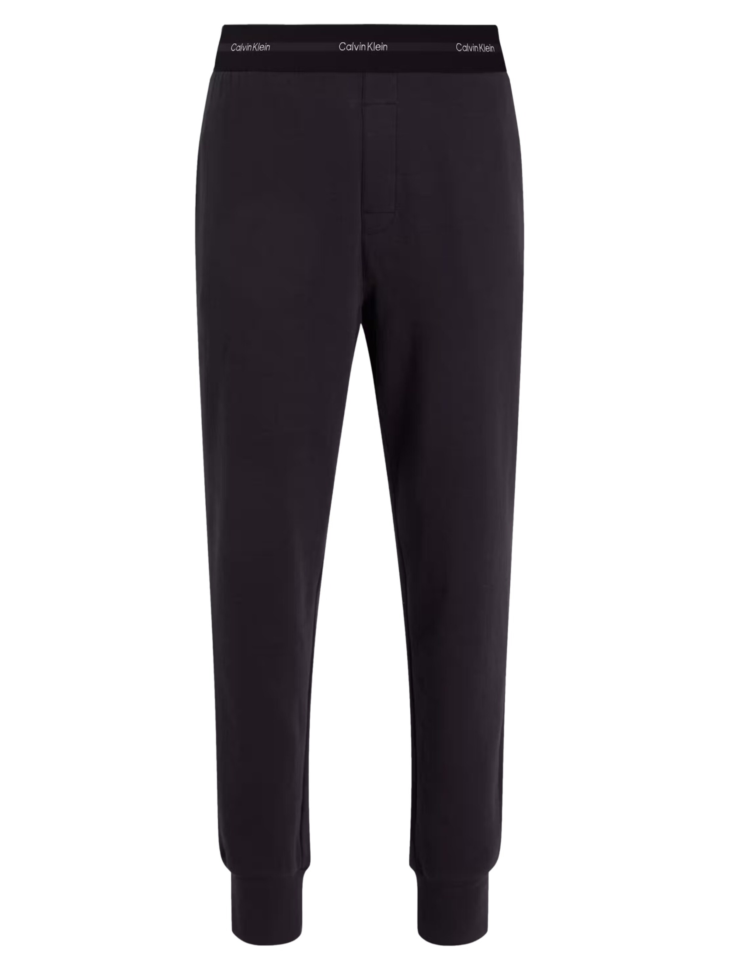 Regular Pantalon de sport Calvin Klein en noir : devant