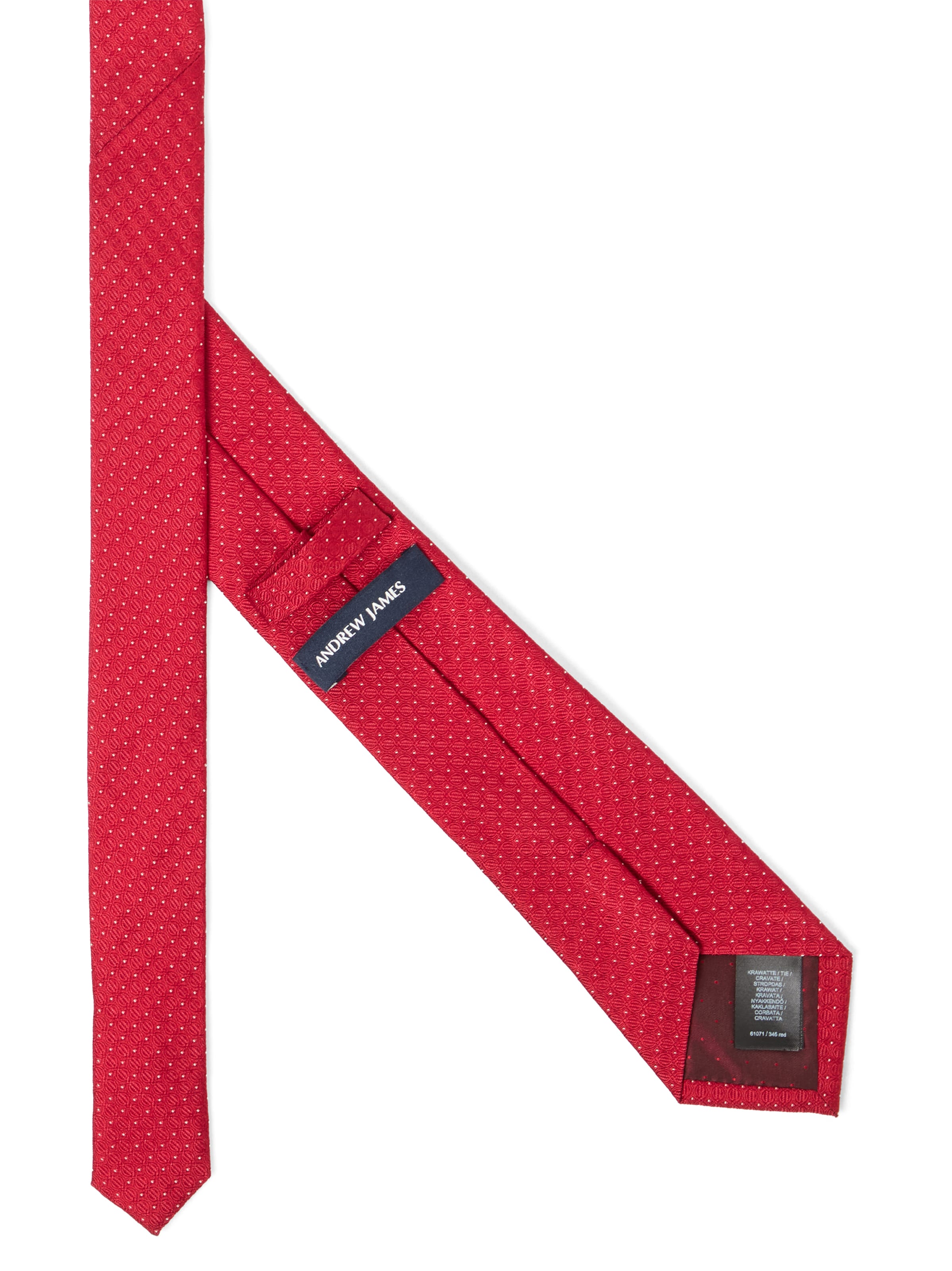 Andrew James Krawatte in Rot