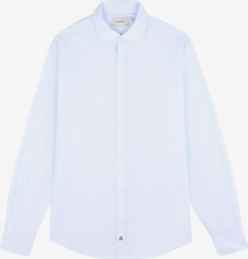 Scalpers Button Up Shirt 'Fancy' in Blue: front