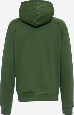THE NORTH FACE Zip-Up Hoodie 'Open Gate' in Green