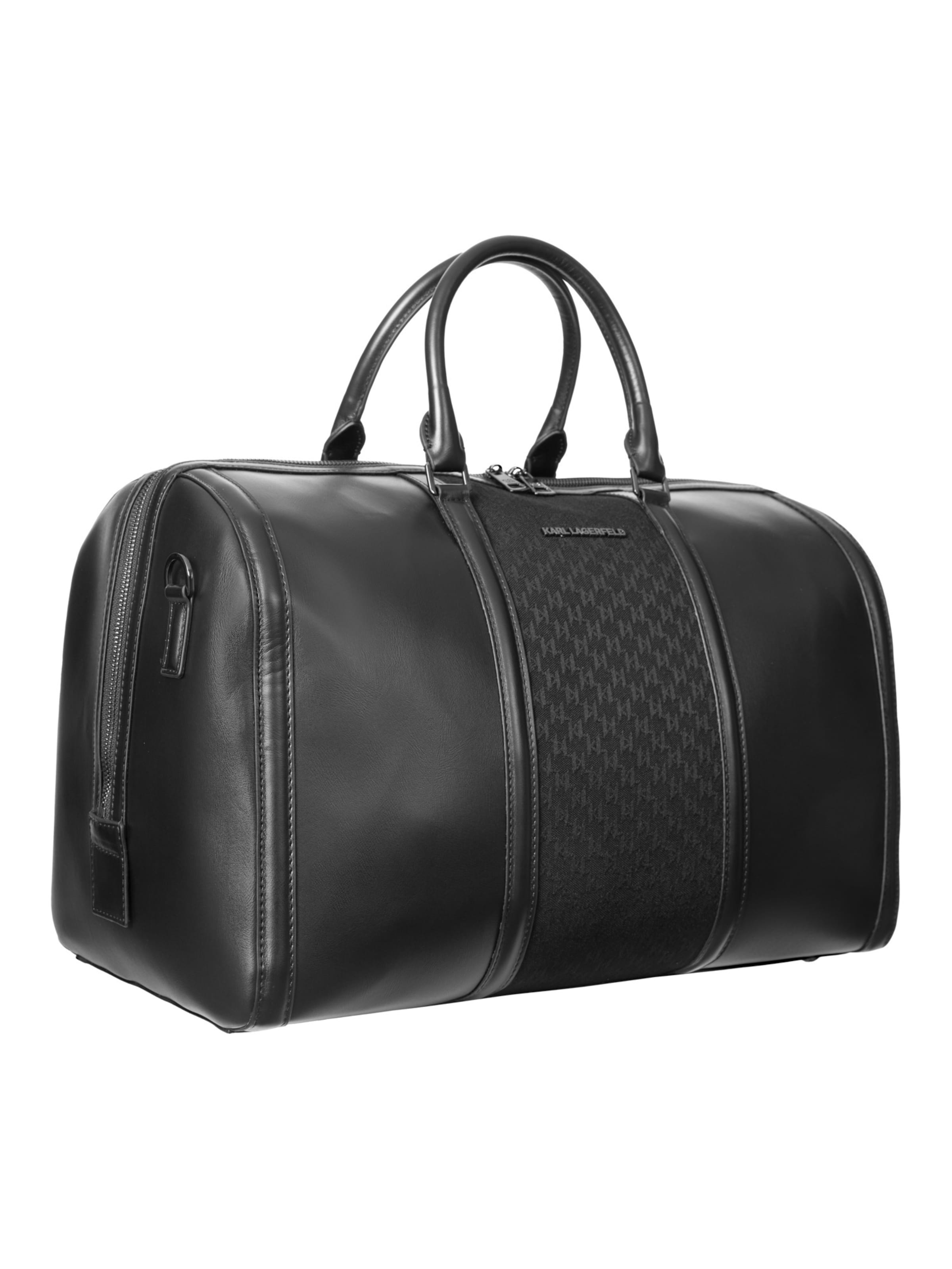 Karl Lagerfeld Reisetasche in Schwarz