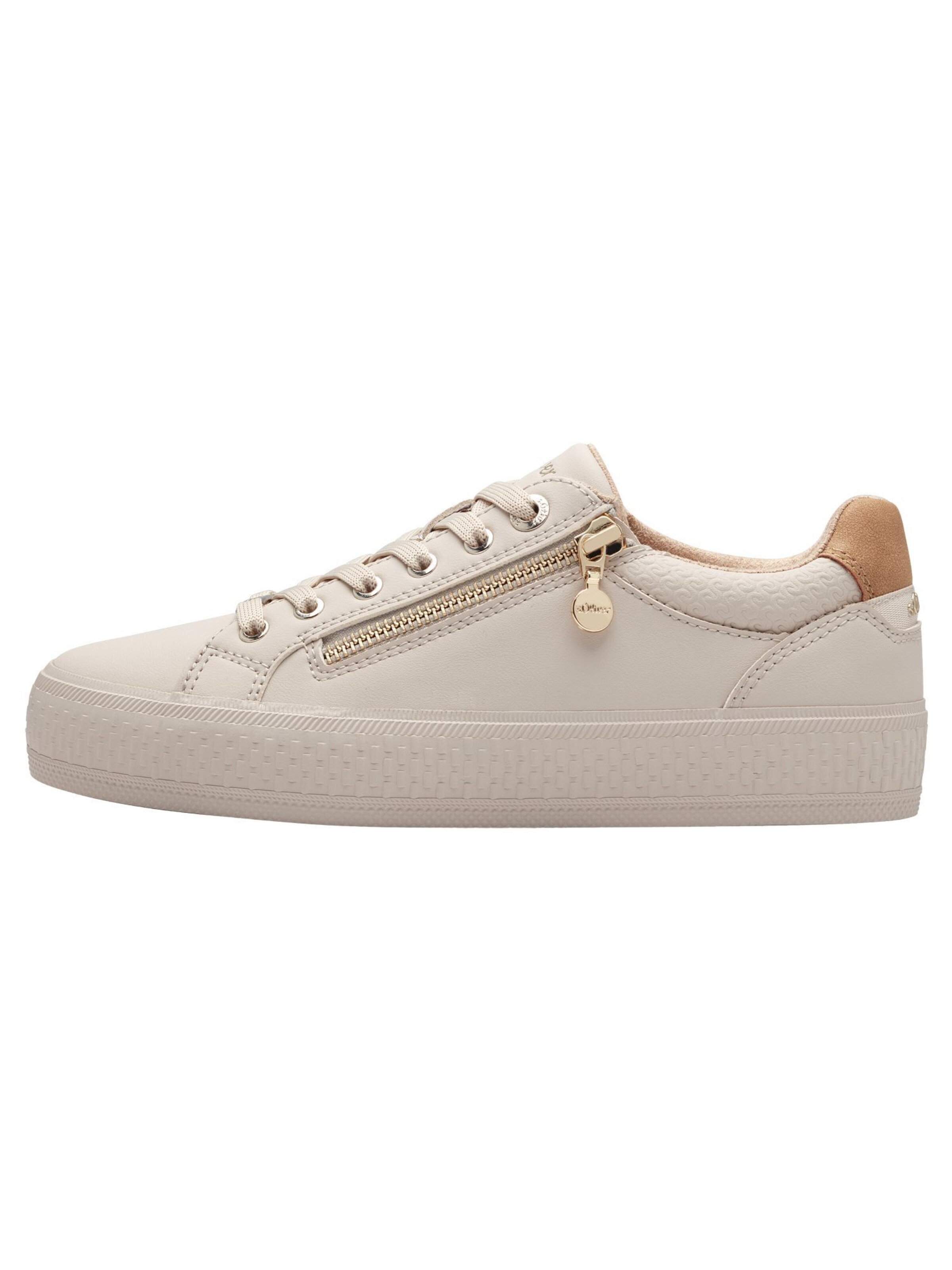 s.Oliver Sneaker in Beige