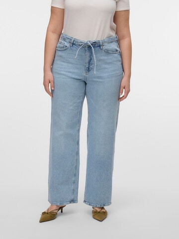 Wide Leg Jean 'VMCTESSA' Vero Moda Curve en bleu : devant