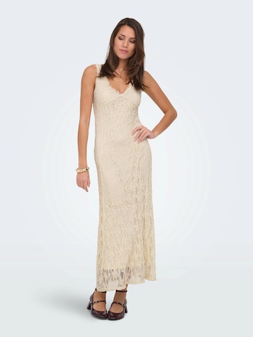 ONLY - Vestido 'ONLAlbina' en beige: frente