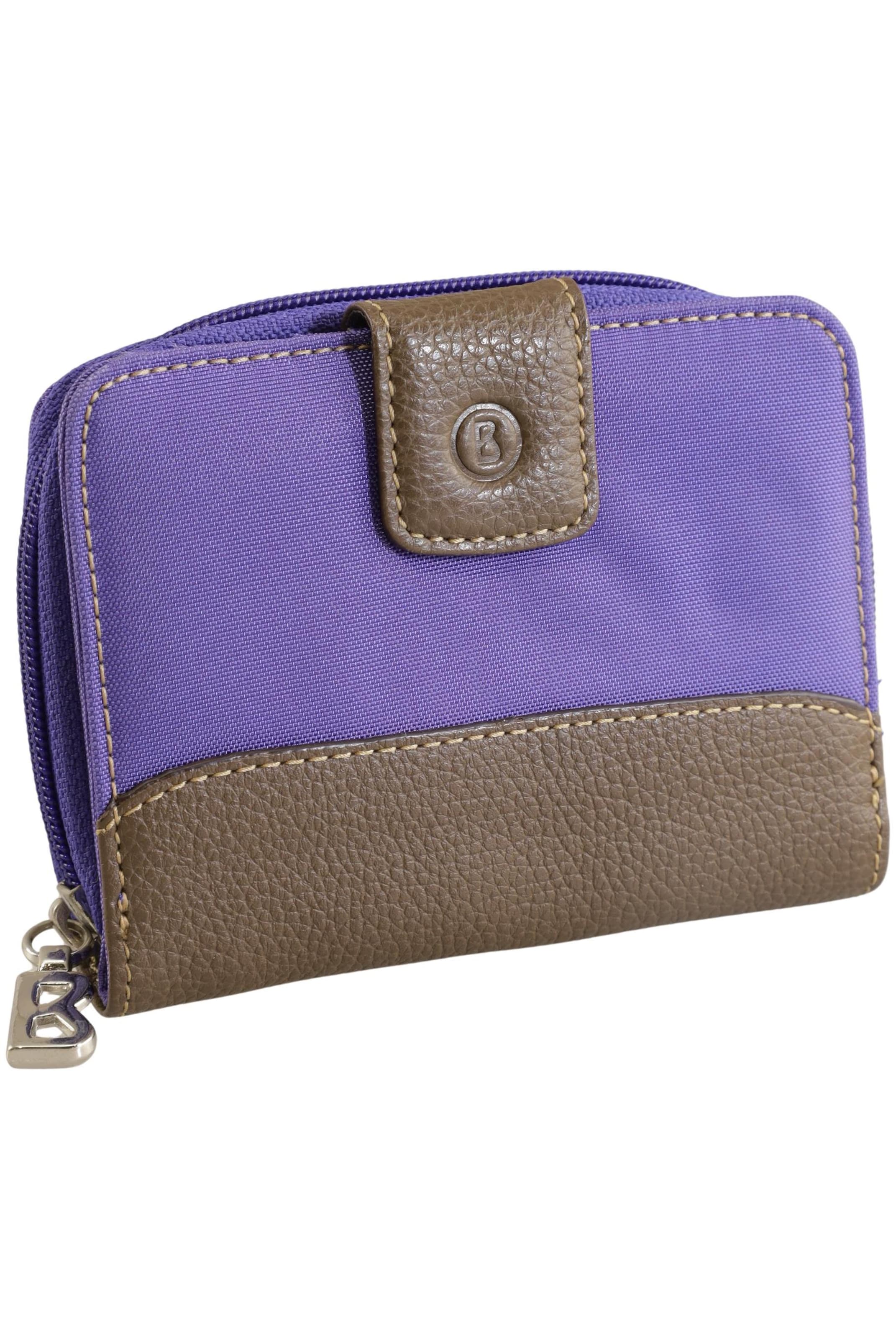 BOGNER Small Leather Goods in One size in Purple: front