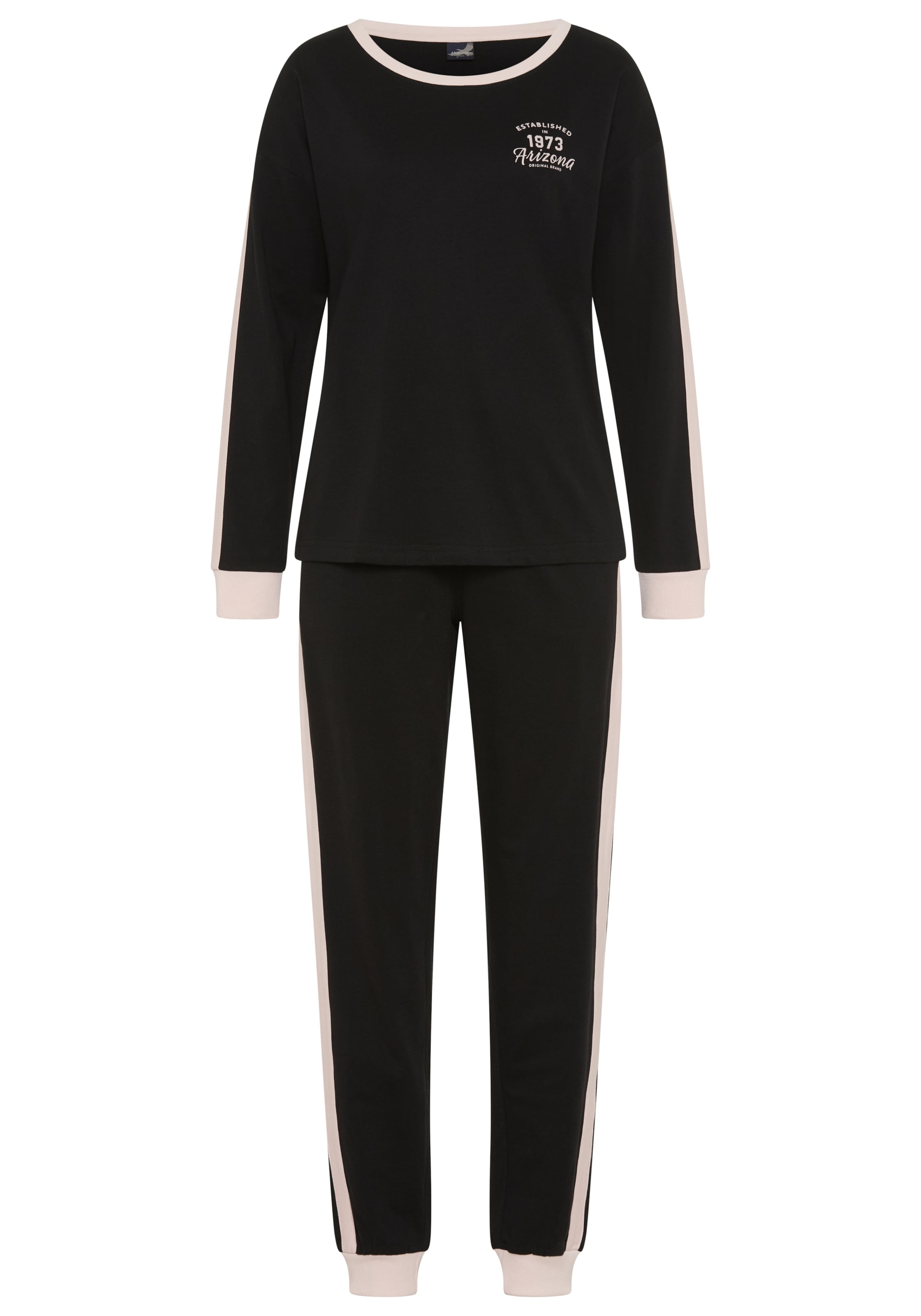 ARIZONA Pajama in Black: front