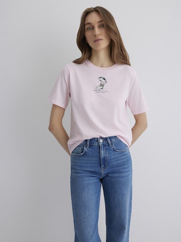 Mavi Shirt in Pink: front