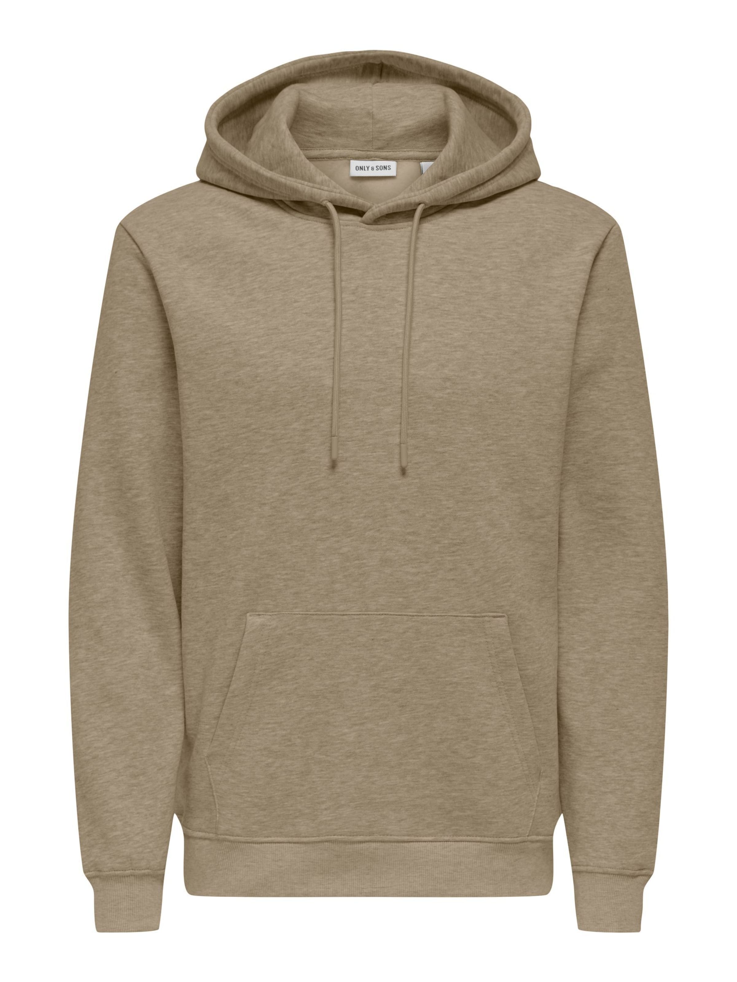Only & Sons Sudadera 'ONSCONNOR' en greige, Vista del producto
