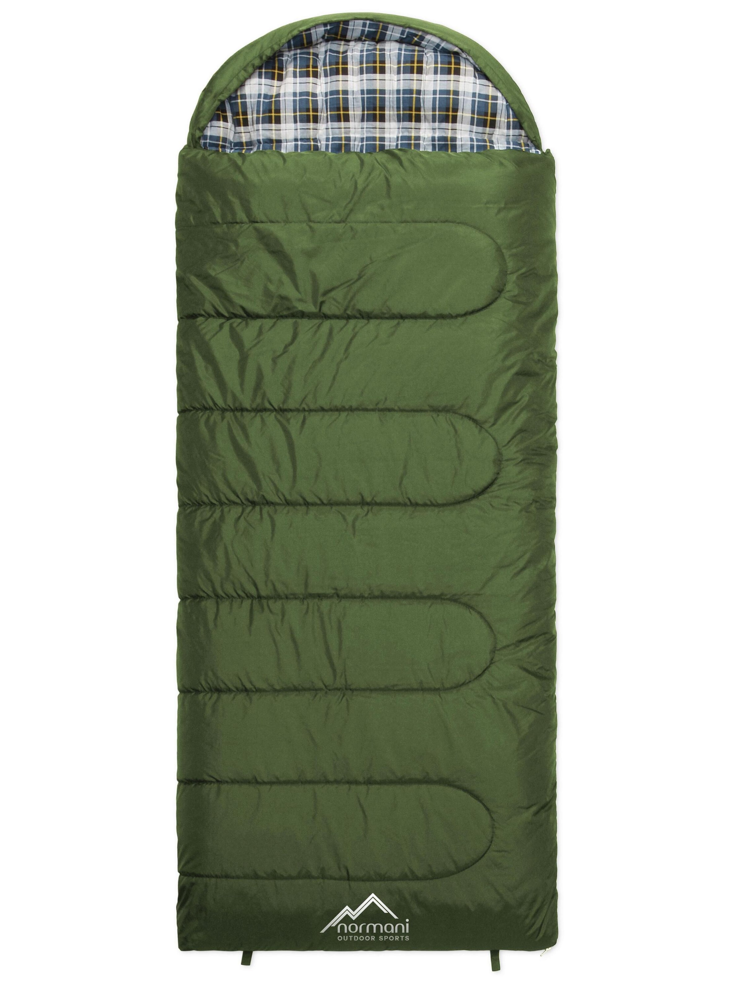 Sacs de couchage 'Antarctica' normani en vert : devant