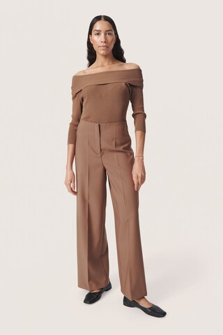 Pull-over SOAKED IN LUXURY en marron