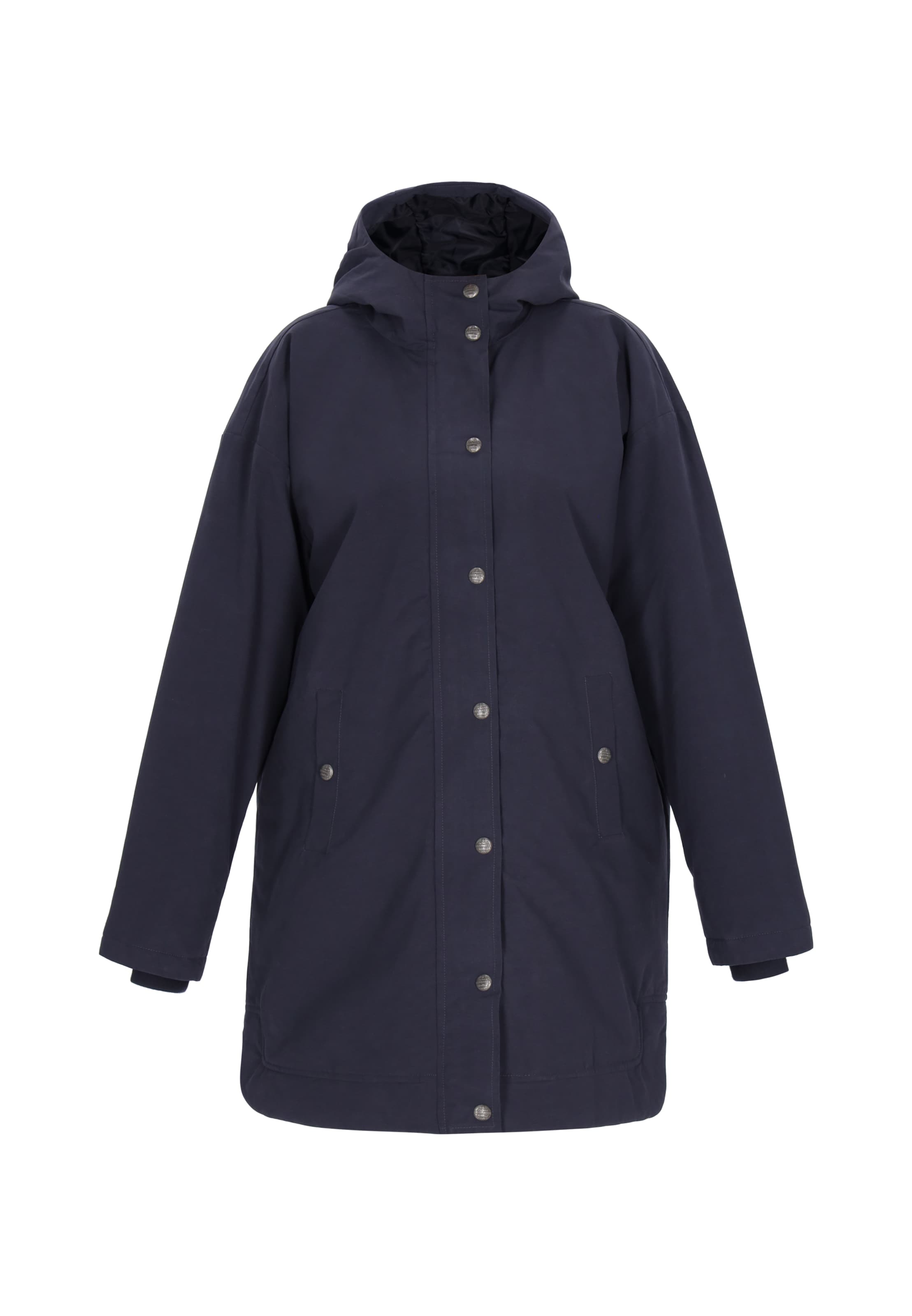 DreiMaster Vintage Prechodný kabát - Modrá: predná strana