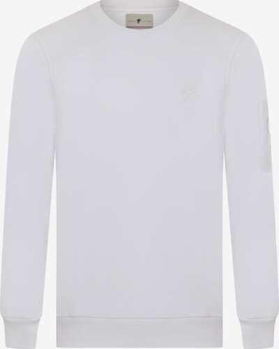 DENIM CULTURE Sweatshirt 'Bret' i hvit, Produktvisning