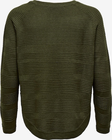 ONLY Pullover 'Caviar' in Grün