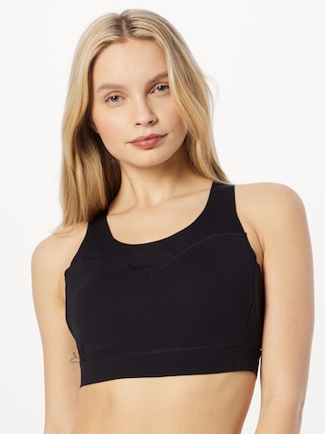 HKMX - Soutien Bustier Soutien de desporto 'Make Me Zen L1' em preto: frente