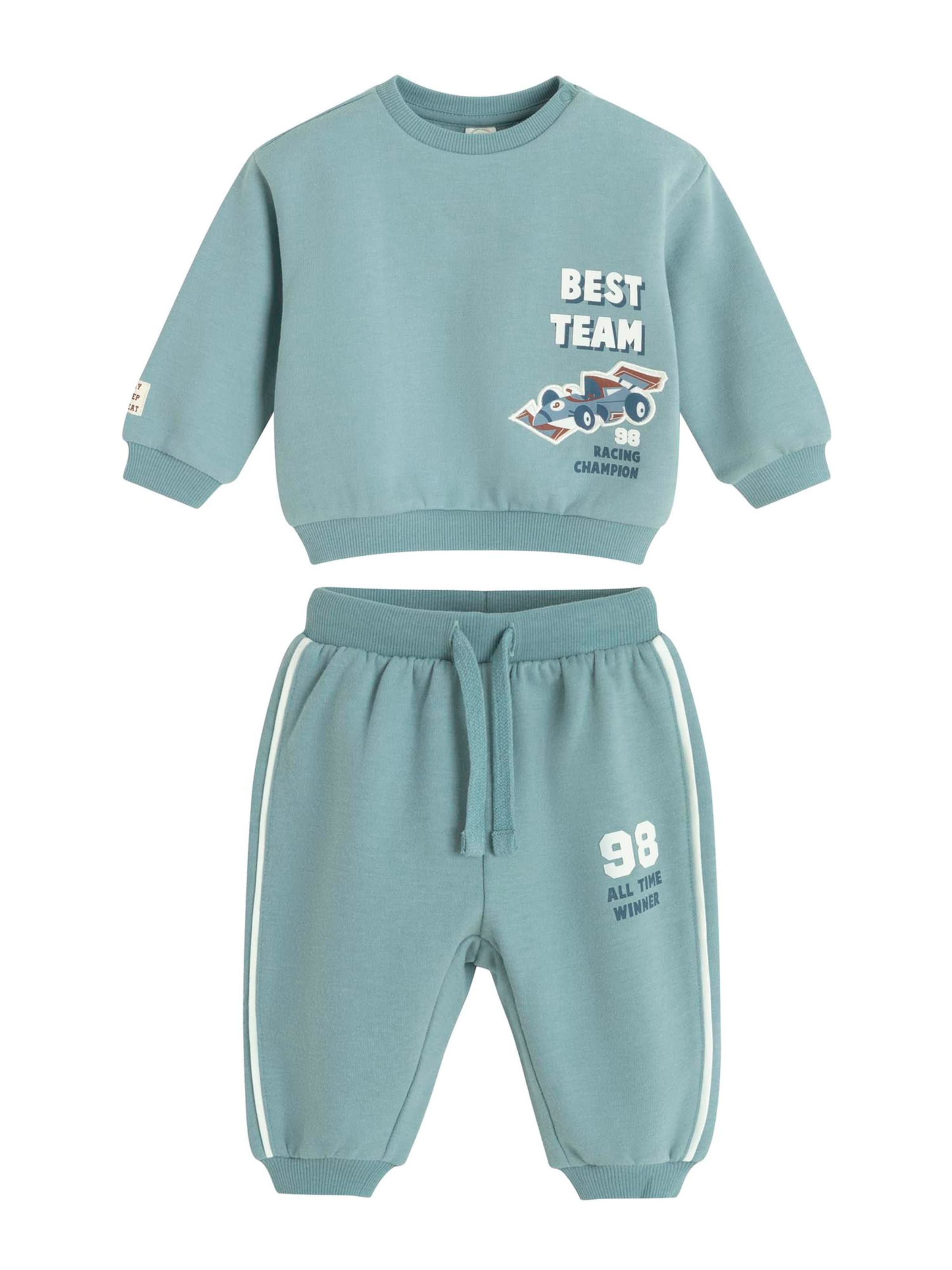 Cool Club - Conjunto en azul: frente