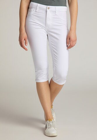 MUSTANG Slim fit Jeans 'Rebecca' in White