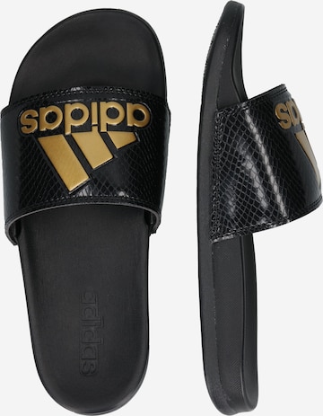 ADIDAS SPORTSWEAR Beach & swim shoe 'Adilette Comfort' in Black