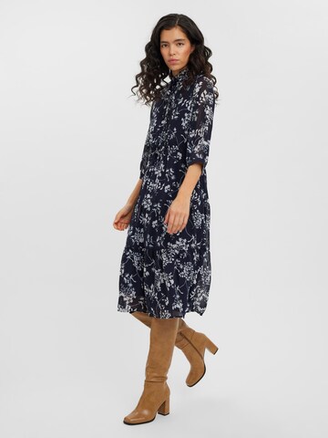 Robe-chemise 'Dino' VERO MODA en bleu