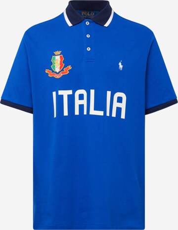 T-Shirt Polo Ralph Lauren en bleu : devant