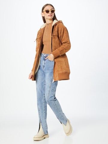 FREAKY NATION Between-Season Jacket 'Viona' in Brown