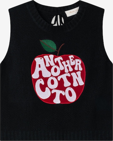 Another Cotton Lab - Pullover 'Apple' em preto: frente
