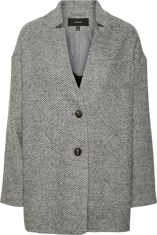 VERO MODA Mantel in Graumeliert VERO MODA Mantel in Graumeliert