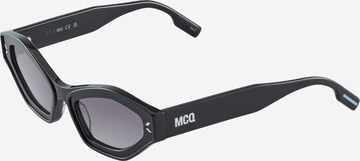 Lunettes de soleil McQ Alexander McQueen en gris : devant