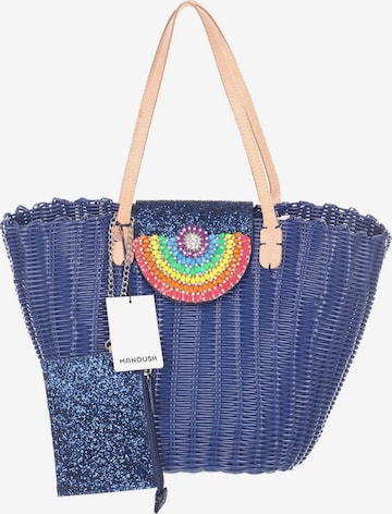 Manoush Bag in One size in Blue: front