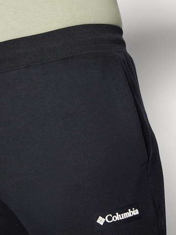 COLUMBIA Tapered Sports trousers 'Meridian Creek' in Black