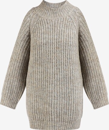 MYMO Sweater 'Blonda' in Grey: front