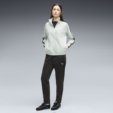 PUMA Joggingpak in Groen: voorkant