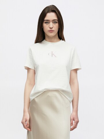 Tricou 'Classic' de la Calvin Klein Jeans pe alb: față