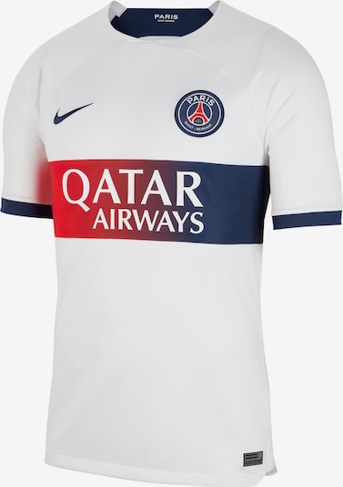 NIKE Trikot 'Paris Saint-Germain 23-24 Auswärts' in blau / blutrot / weiß, Produktansicht