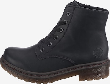 Rieker - Botines con cordones en negro