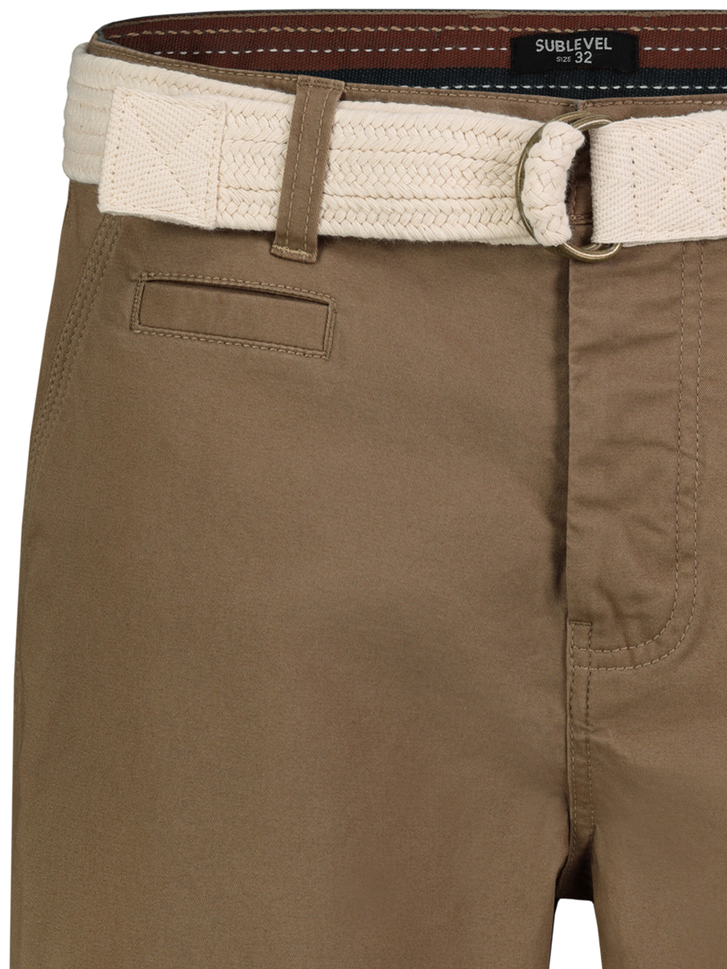 Sublevel Regular Shorts in Braun