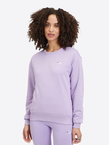 FILASweater majica 'Bantin' - ljubičasta boja: prednji dio