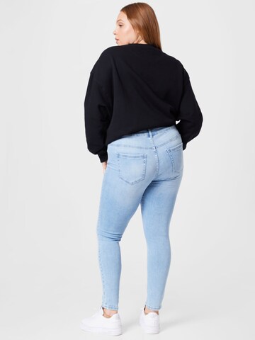 ONLY Carmakoma Skinny Jeans 'WILLY' in Blue