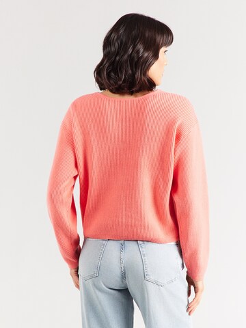 Cardigan 'Klaka' MSCH COPENHAGEN en orange