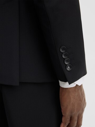 STRELLSON Slim fit Business-colbert 'Alzer5' in Zwart