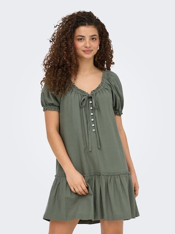ONLY Jurk 'ONLGoa' in Groen: voorkant