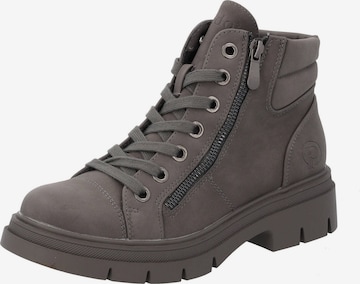 Bottines à lacets 'Salnos' Palado en gris : devant